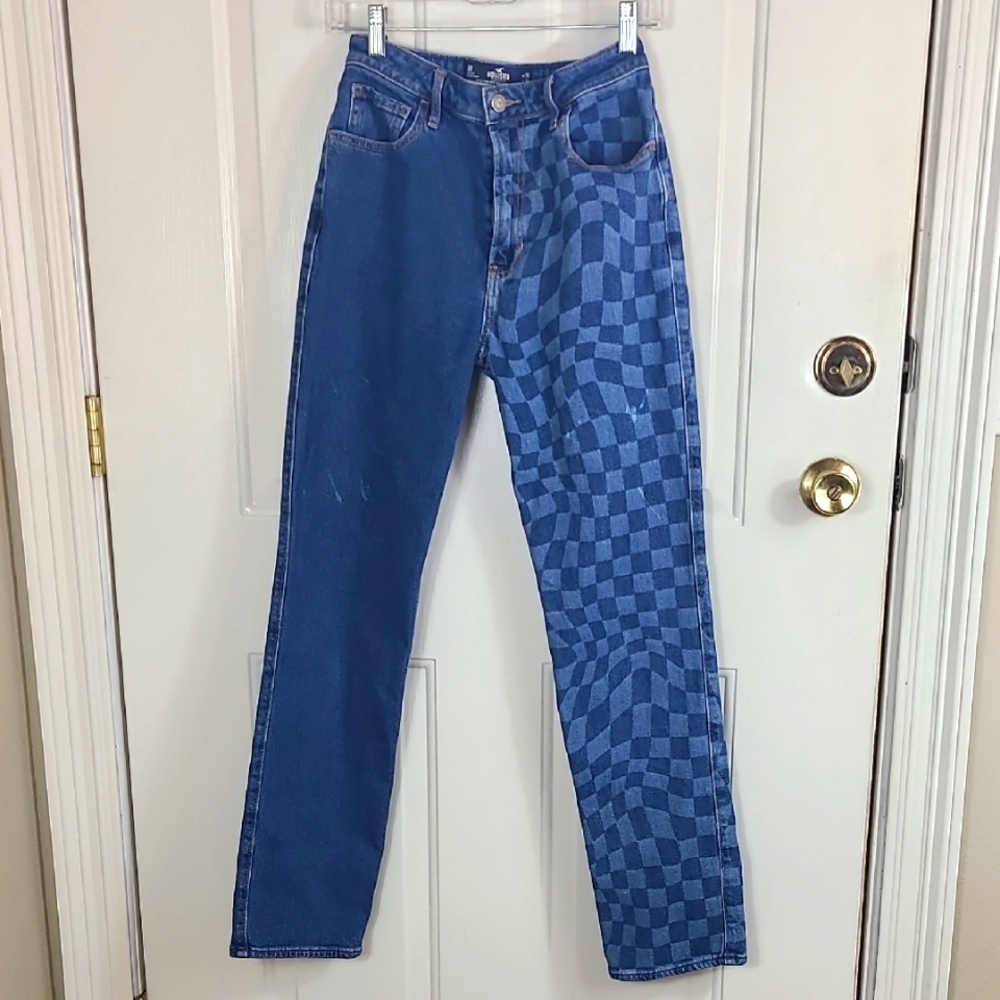 Hollister Vintage Checkered Jeans